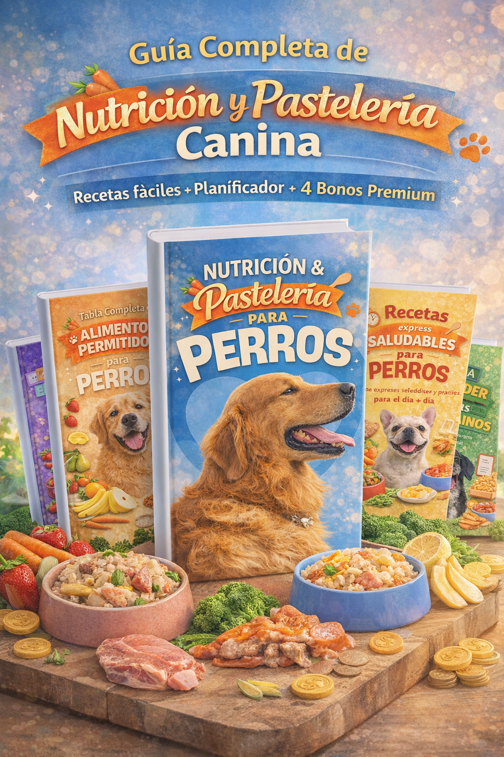 Guía Completa de Nutrición y Pastelería Canina